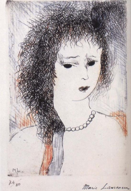 Marie Laurencin Rose oil painting image